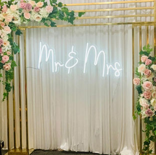 Neon Mr. & Mrs.