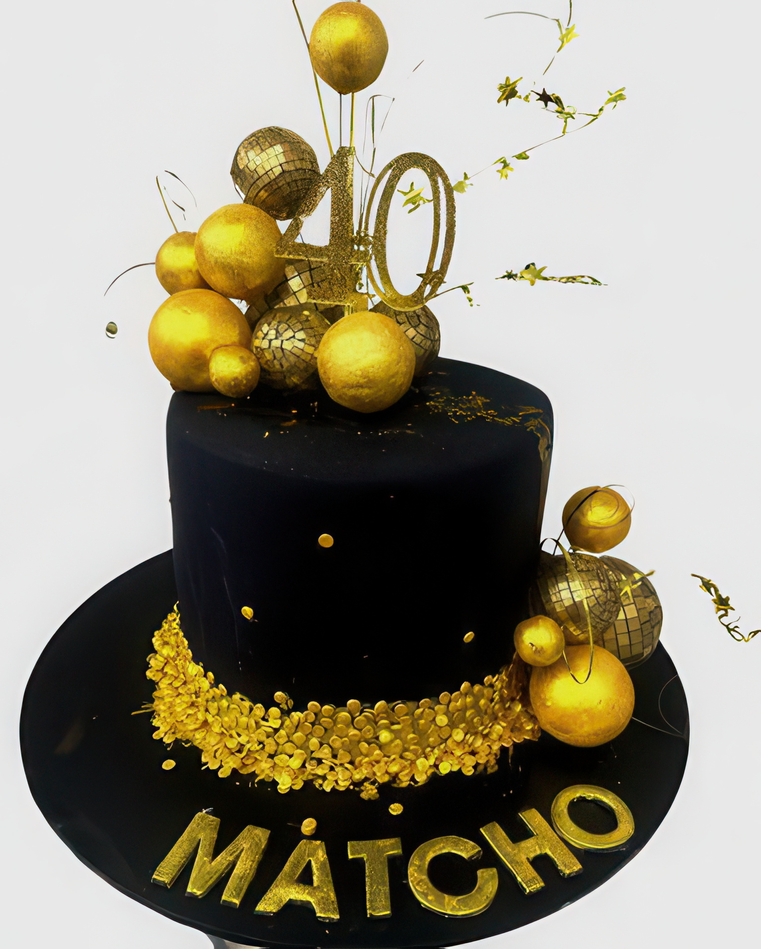 40th birthday cake